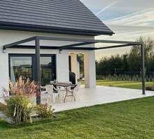 Taras, metalowa konstrukcja -250x600x400cm